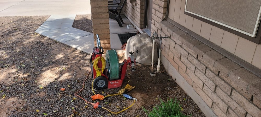 Slide of Upright Plumbing