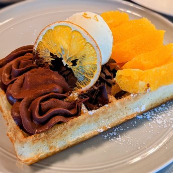 Nero Waffles - Orange chocolate Nutella - Waffles Near Me - Vancouver, British Columbia Nero Waffles - Orange chocolate Nutella - Waffles Near Me - Vancouver, British Columbia