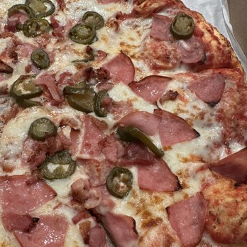 Pikey's Pizza - Hawaiian pizza and bacon and jalapeño did not have any pineapple when I received it - Pizza Near Me - Whittier, California Pikey's Pizza - Hawaiian pizza and bacon and jalapeño did not have any pineapple when I received it - Pizza Near Me - Whittier, California