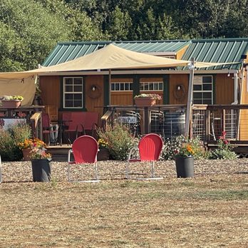 Mia Bea Wines - September 12, 2025 - Tasting area. - Wineries Near Me - Redwood Valley, California