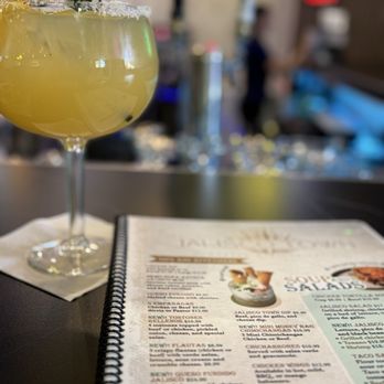 Jalisco Town Modern Mexican Grill - A margarita to decide what to order. - Mexican Near Me - Gainesville, Florida