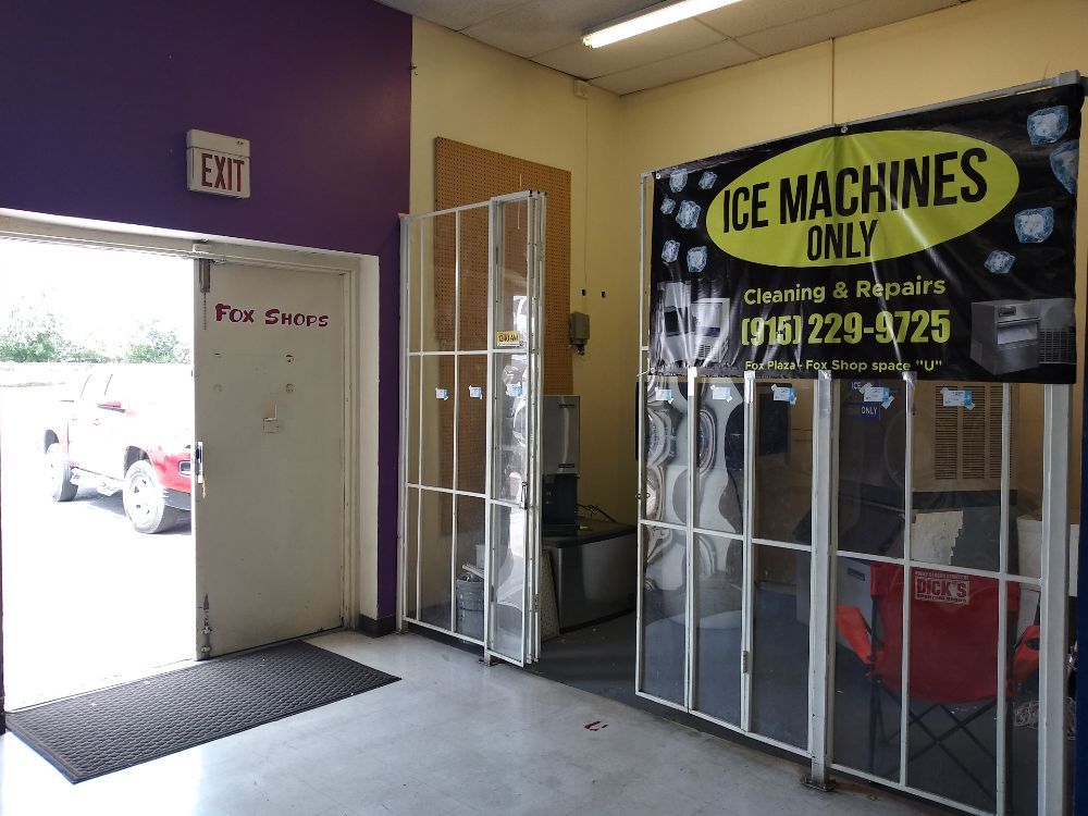 ICE MACHINES ONLY Updated June 2024 5531 Alameda Ave Fox Plaza, El Paso, Texas Appliances
