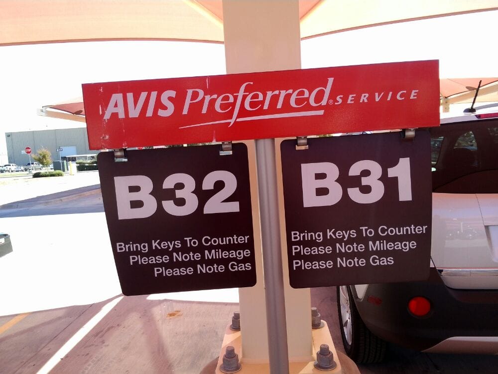 AVIS RENT A CAR 2933 Airport Boulevard, Abilene, Texas Car Rental
