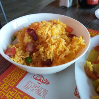 King's Chef - Pork fried rice with hard cold pieces of pork - Chinese Near Me - Mesa, Arizona