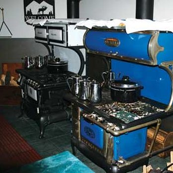 Thunder Bay Resort - Antique wood-fired ranges. Not my pic. Got this from the web. - Resorts Near Me - Hillman, Michigan