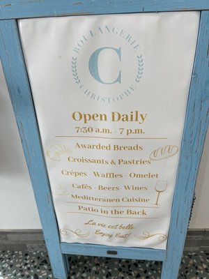 Menu photo 7 Boulangerie Christophe Potomac, MD Menu photo 7 Boulangerie Christophe Potomac, MD