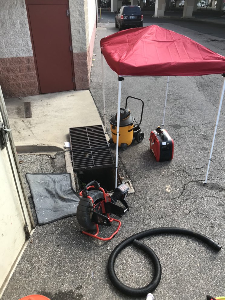 Slide of Positive Flow Drain Services