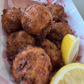 Keys Fisheries - Conch Fritters (8) with Remoulade - Seafood Markets Near Me - Marathon, Florida Keys Fisheries - Conch Fritters (8) with Remoulade - Seafood Markets Near Me - Marathon, Florida