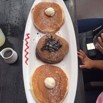Breakfast Republic - Pancake Flight: Churro, Oreo Cookie, and Buttermilk - Breakfast & Brunch Near Me - San Diego, California Breakfast Republic - Pancake Flight: Churro, Oreo Cookie, and Buttermilk - Breakfast & Brunch Near Me - San Diego, California