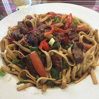 Parrilla's Cholito - Tallarin Saltado de Carne - Peruvian Near Me - Downey, California
