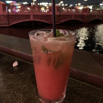 Lava Lounge - Strawberry Mojito - New American Near Me - Lake Buena Vista, Florida