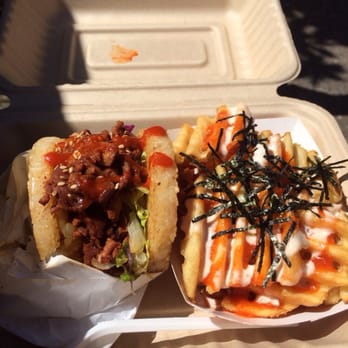 KoJa Kitchen - Chicken koja w/ Cal fries. Yummmmm. - Asian Fusion Near Me - Berkeley, California KoJa Kitchen - Chicken koja w/ Cal fries. Yummmmm. - Asian Fusion Near Me - Berkeley, California