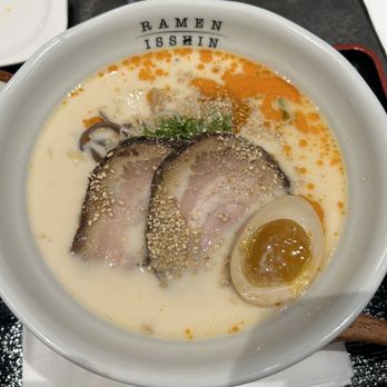 Ramen Isshin - White Sesame Spicy Shio - Ramen Near Me - Concord, Ontario