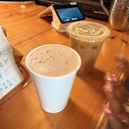 Chai and latte