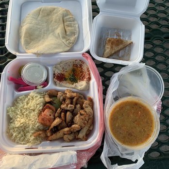 Mama's Kabab - Chicken Shawarma plate, lentil soup, and complimentary baklava! - Armenian Near Me - Stanton, California Mama's Kabab - Chicken Shawarma plate, lentil soup, and complimentary baklava! - Armenian Near Me - Stanton, California