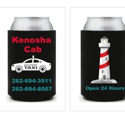 Kenosha Cab - New Kenosha Cab coozies now restocked in the Cabs!