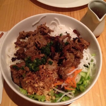 Benley Vietnamese Kitchen - Vermicelli noodles with pork. - Vietnamese Near Me - Long Beach, California