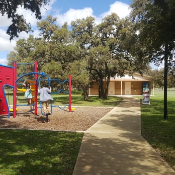 Boerne Skate Park - Bathrooms are nice and clean. ..back by kids play gym!  My son Chris and daughter  Ava loving the play gym. - Skate Parks Near Me - Boerne, Texas