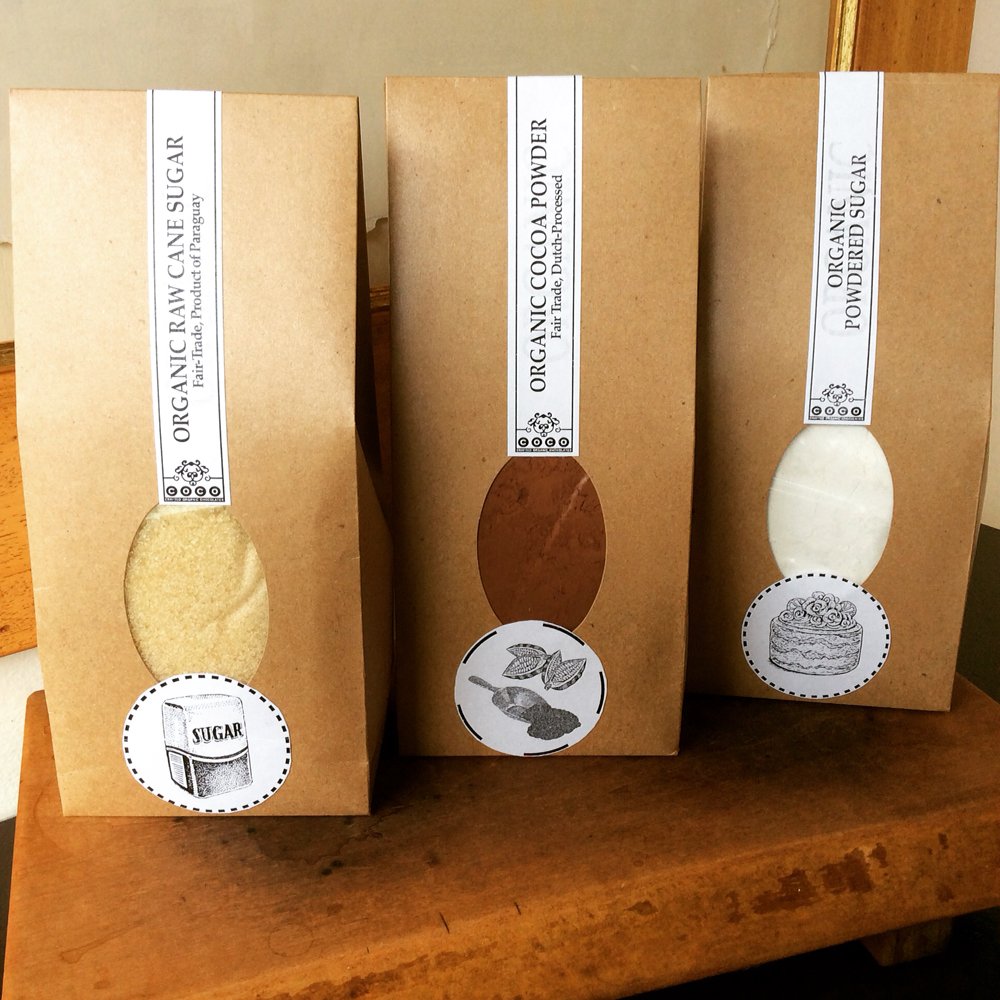 COCO Crafted Organic Chocolate Logo