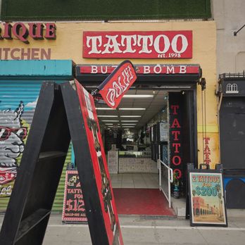 Buzzbomb - Tattoo Near Me - Venice, California Buzzbomb - Tattoo Near Me - Venice, California