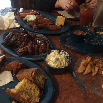 Brickyard Pub And BBQ - A platter of things.... - Barbeque Near Me - Lewiston, New York