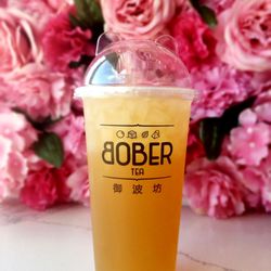 Bober Tea - Honey Jasmine Green Tea || IG: @misspiggyeats