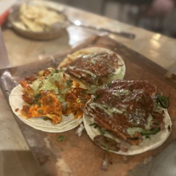 La Santisima - 3 Tacos - Al Pastor Cauliflower, Specialty La Santisima Speciality Veggie & Mazatlan Marlin - Mexican Near Me - Phoenix, Arizona