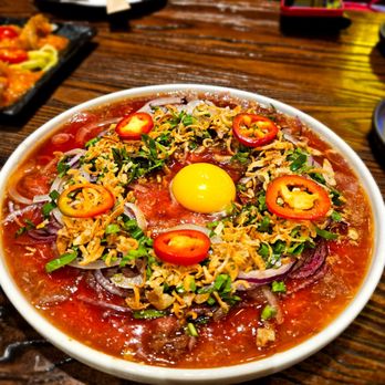 HEM Kitchen And Bar - Bò tái - Vietnamese Near Me - Houston, Texas HEM Kitchen And Bar - Bò tái - Vietnamese Near Me - Houston, Texas