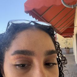 Super Brows - This is right when I walked out still standing in front of the establishment