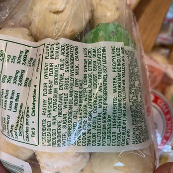 Paielli's Bakery - Genetti cookie ingredients...  nothing like some fully hydrogenated cottonseed oil am i right?! - Bakeries Near Me - Kenosha, Wisconsin