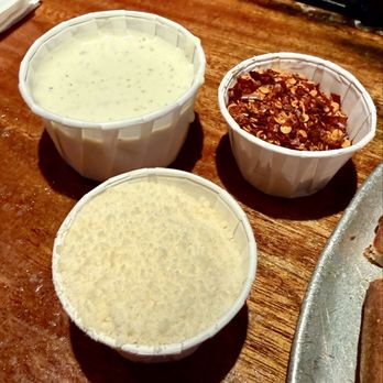 Barney's Beanery - Parmesan, Crushed Red Peppers, and Ranch Dressing. All served as par for the course, without me, or any of us, asking for any of it. - Breakfast & Brunch Near Me - West Hollywood, California Barney's Beanery - Parmesan, Crushed Red Peppers, and Ranch Dressing. All served as par for the course, without me, or any of us, asking for any of it. - Breakfast & Brunch Near Me - West Hollywood, California