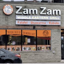 Exterior outside entrance of Zam Zam Middle Eastern Grill - Zam Zam Storefront - Chicago, Illinois Exterior outside entrance of Zam Zam Middle Eastern Grill - Zam Zam Storefront - Chicago, Illinois