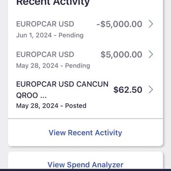 Europcar - 5k taken and given back at end of trip. - Car Rental Near Me - México, D.F., DIF