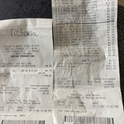 Dollar General Market - Receipts and Refunds Not refunded!!!