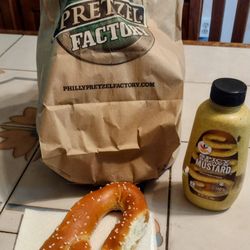 Philly Pretzel Factory - Five of these pretzels for four bucks!