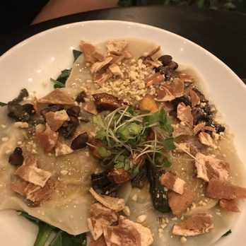 Veg Kitchen + Bar - Squash ravioli - Vegan Near Me - Sacramento, California Veg Kitchen + Bar - Squash ravioli - Vegan Near Me - Sacramento, California