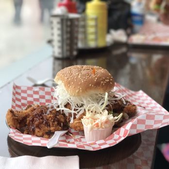 Fat Ninja Bite - Chicken Katsu Burger--Massive piece of Chicken Katsu!!! - Japanese Near Me - Toronto, Ontario Fat Ninja Bite - Chicken Katsu Burger--Massive piece of Chicken Katsu!!! - Japanese Near Me - Toronto, Ontario