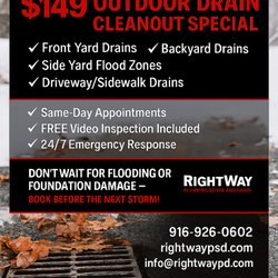 RightWay Plumbing Sewer and Drain