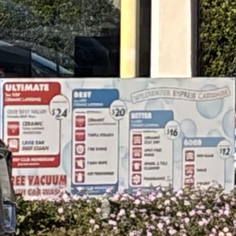 Wild Water Express - Prices up again 01/17/26 - Car Wash Near Me - Los Angeles, California Wild Water Express - Prices up again 01/17/26 - Car Wash Near Me - Los Angeles, California