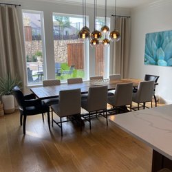 Arhaus - Table and chairs from Arhaus, seating for ten!