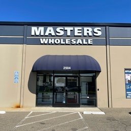 Exterior outside entrance of Masters Wholesale - Rancho Cordova, California Exterior outside entrance of Masters Wholesale - Rancho Cordova, California
