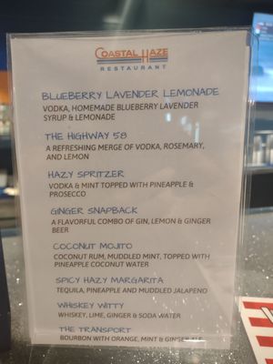 Menu photo 5 Coastal Haze Restaurant Cape Carteret, NC Menu photo 5 Coastal Haze Restaurant Cape Carteret, NC
