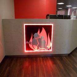 Signarama Pasadena - Custom Acrylic Panel signs are a convenient and affordable way to put up an entrance sign in the reception area.