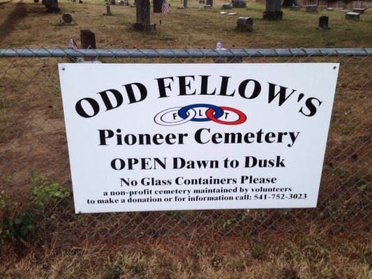 Odd Fellows Pioneer Cemetery