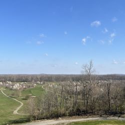 Bluff Creek Golf Course - View of front 9 from the clubhouse
