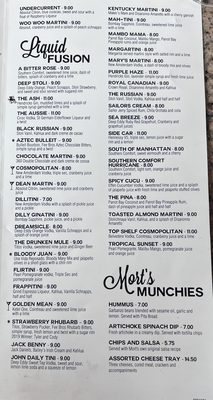 Menu photo 2 Mort's Martini Bar Wichita, KS Menu photo 2 Mort's Martini Bar Wichita, KS