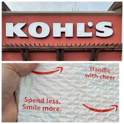 Kohl's - Amazon returns