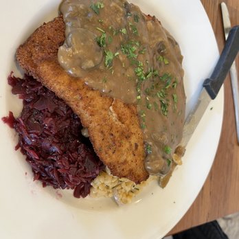Altdorf Biergarten - Jagerschnitzel - German Near Me - Fredericksburg, Texas Altdorf Biergarten - Jagerschnitzel - German Near Me - Fredericksburg, Texas