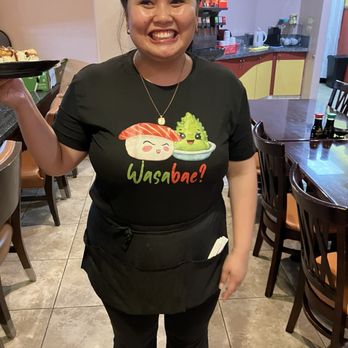 Red Wasabi - Waitress in her super cute uniform - Japanese Near Me - Loma Linda, California Red Wasabi - Waitress in her super cute uniform - Japanese Near Me - Loma Linda, California