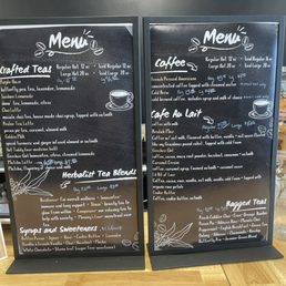 Drink menu